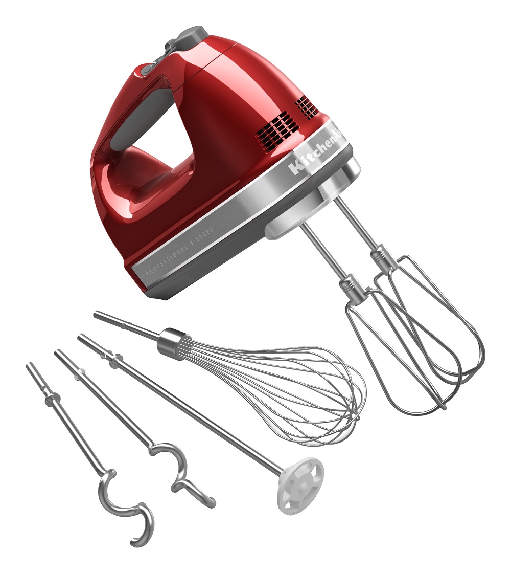 KITCHENAID HAND MIXER 5KHM9212BER 9 SPEED