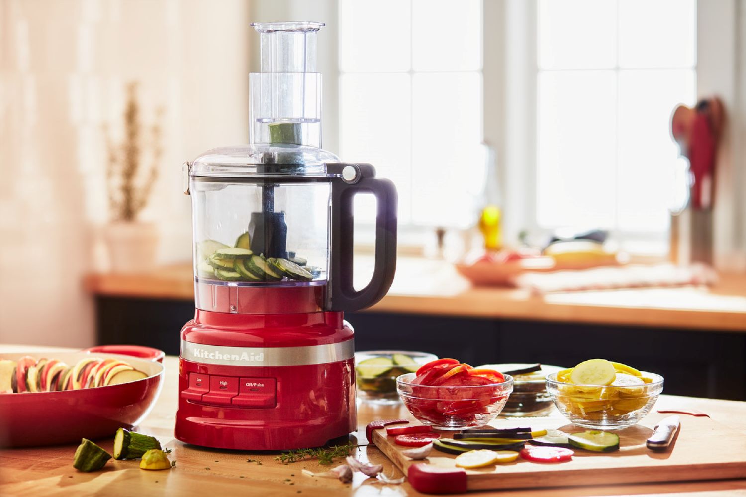 KITCHENAID FOOD PROCESSOR 5KFP0719BER 7 CUP