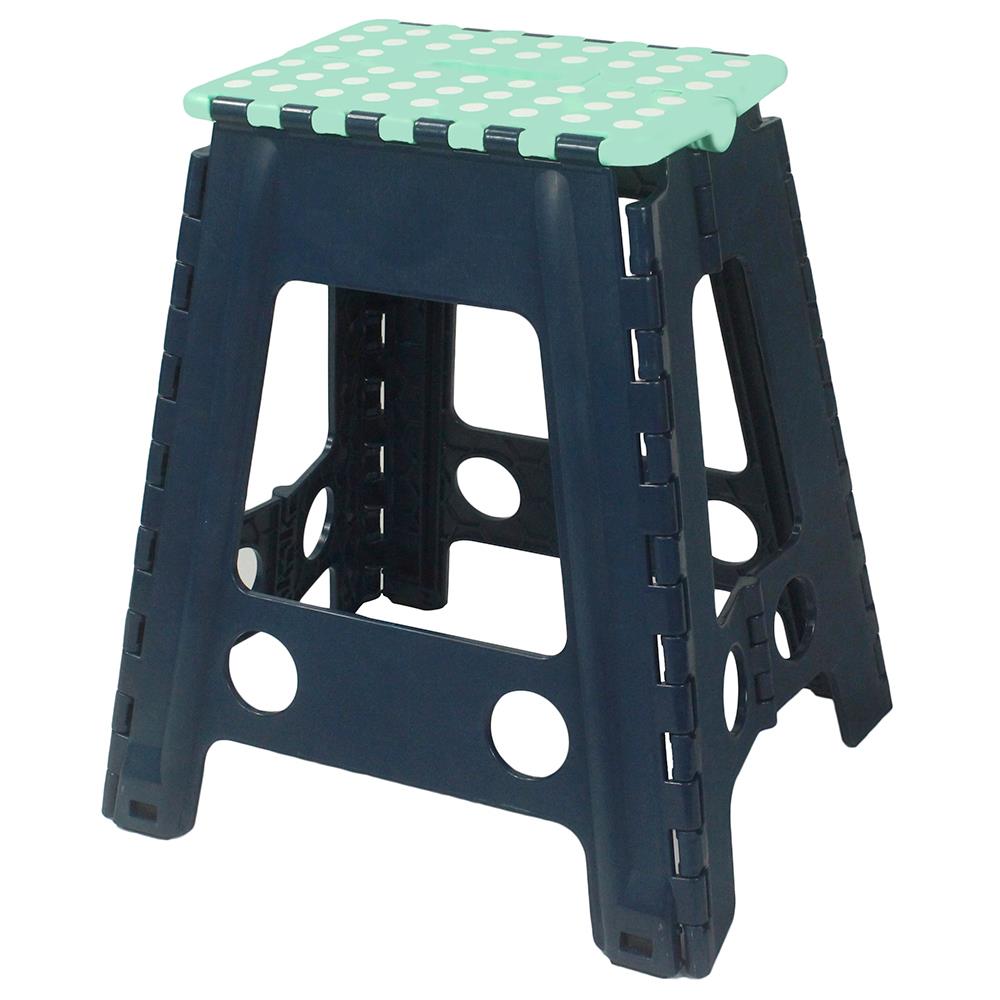 FOLDING CHAIR FURDINI UNO-L PP GREEN/DARK BLUE