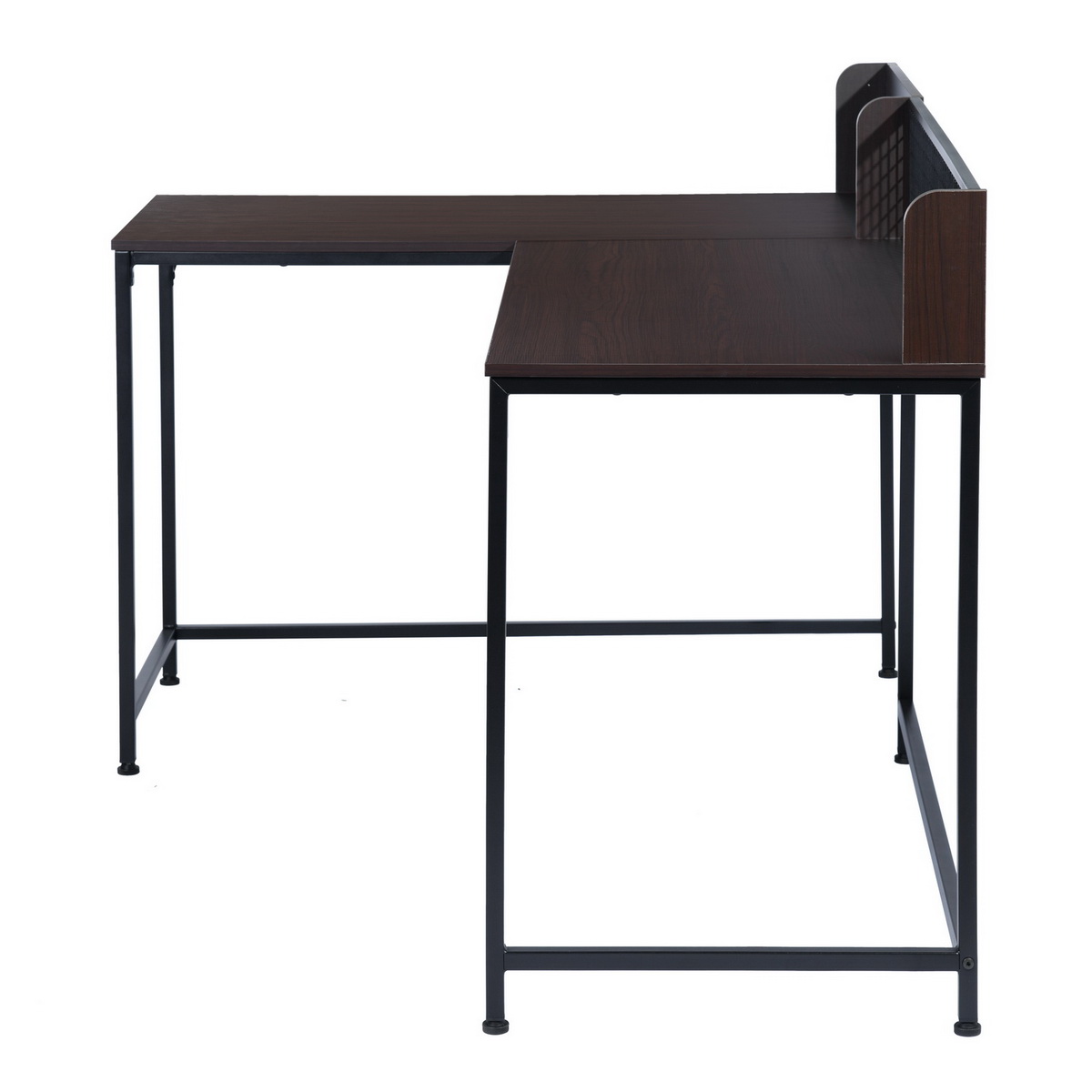 OFFICE TABLE ROGER W165XD110XH95 CM WALNUT