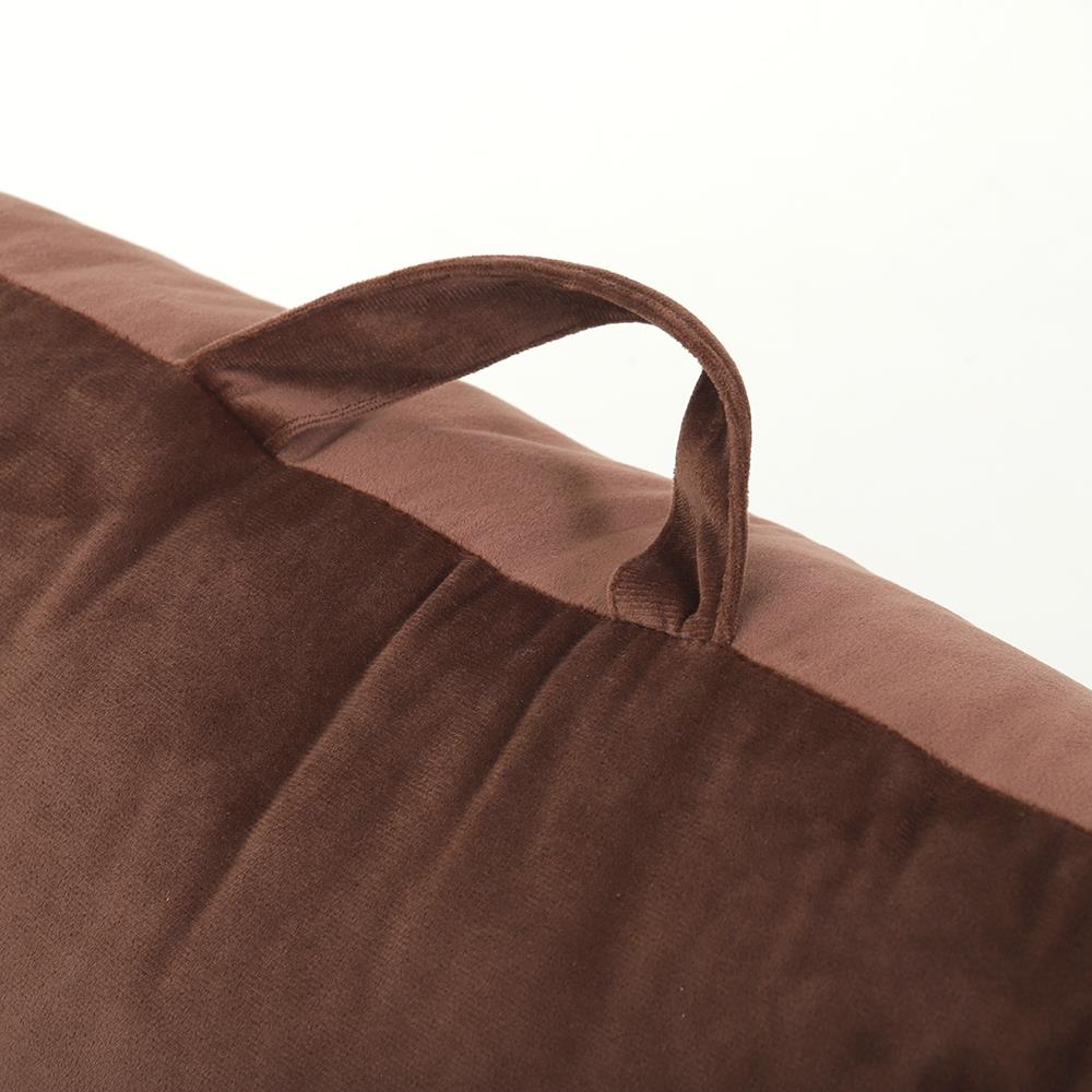 BACK CUSHION HOME LIVING STYLE FUR 18X29” BROWN