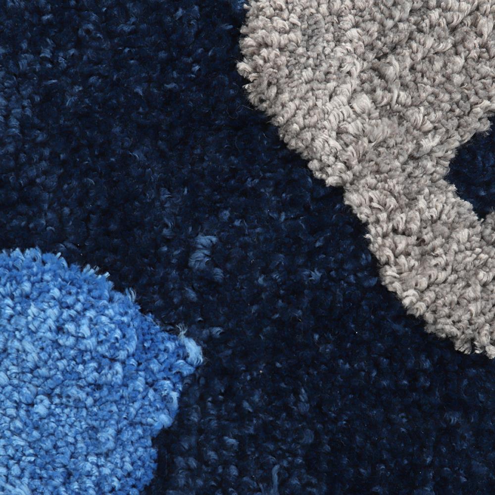 RUG HOME LIVING STYLE GINGKO 45X70CM BLUE