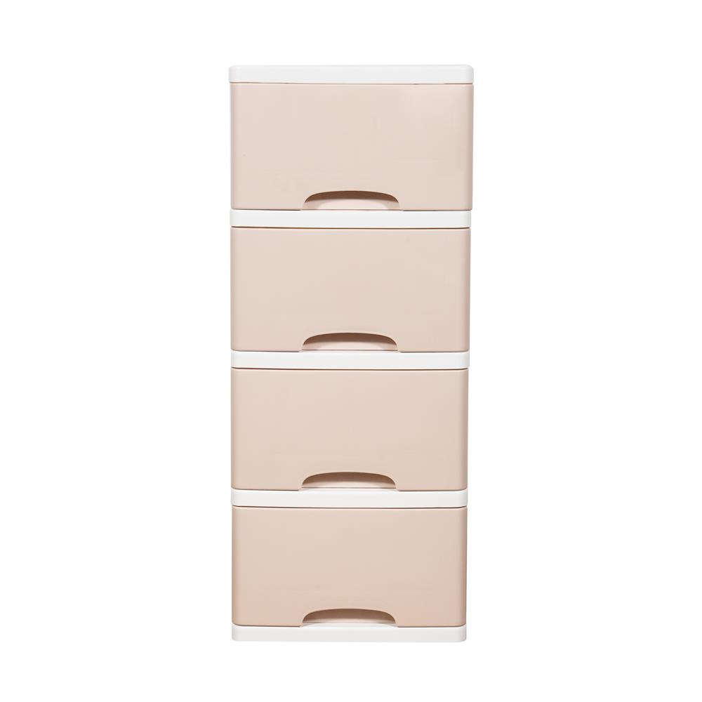 4-TIER DRAWER STACKO KS-514P 36X43.5X87CM PINK