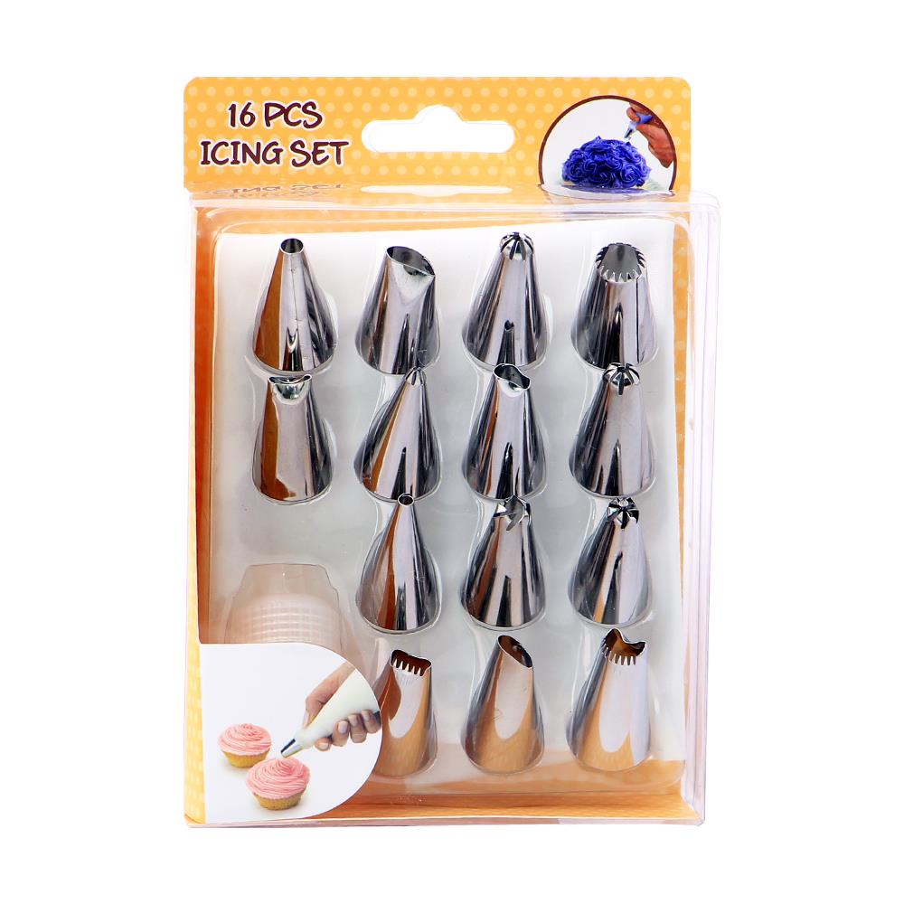 CAKE DECORATING SET PENGUIN KSA21 PACK16