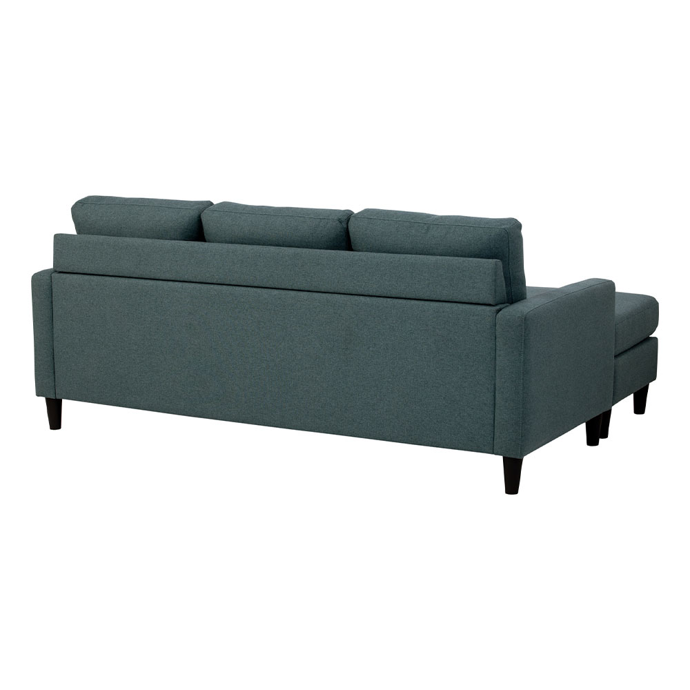 NESTHOUZ L SHAPE SOFA MICRA W208XD150XH92 CM GREEN