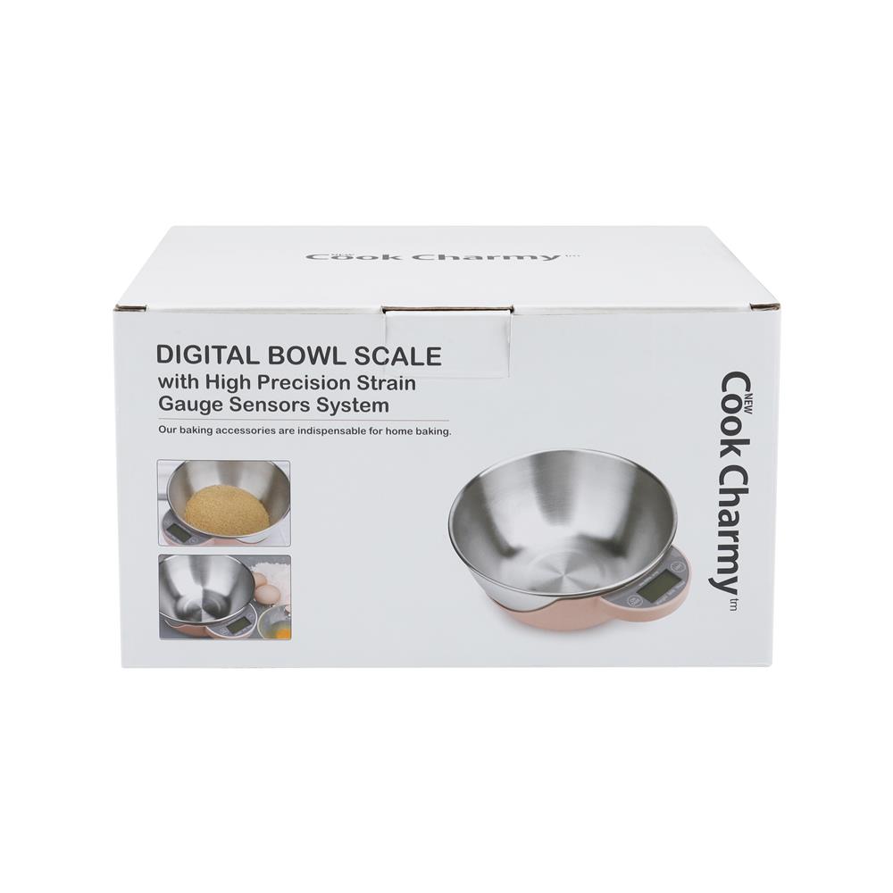 DIGITAL SCALE WITH BOWL COOK CHARMY 5KG BEIGE