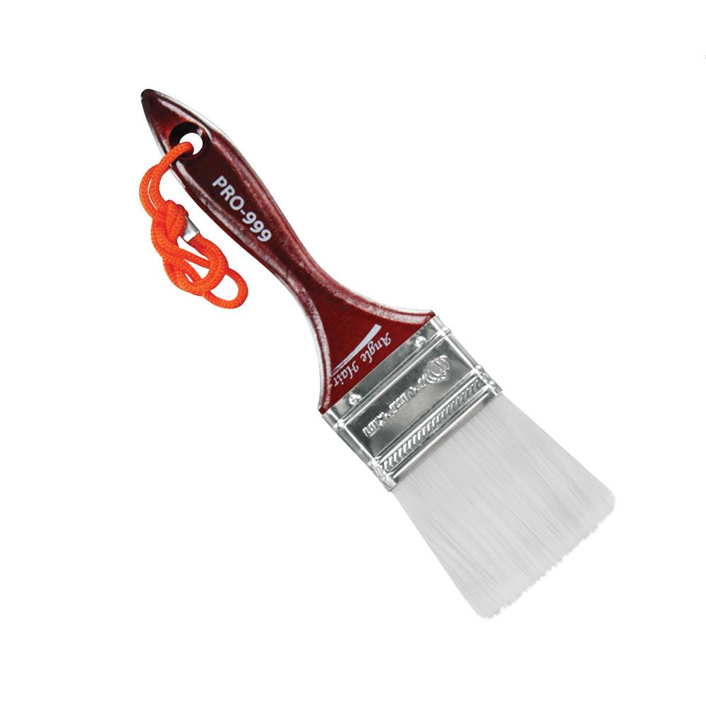 PAINT BRUSH WITH WOOD HANDLE PUMPKIN PRO-999 ANGLE 2"