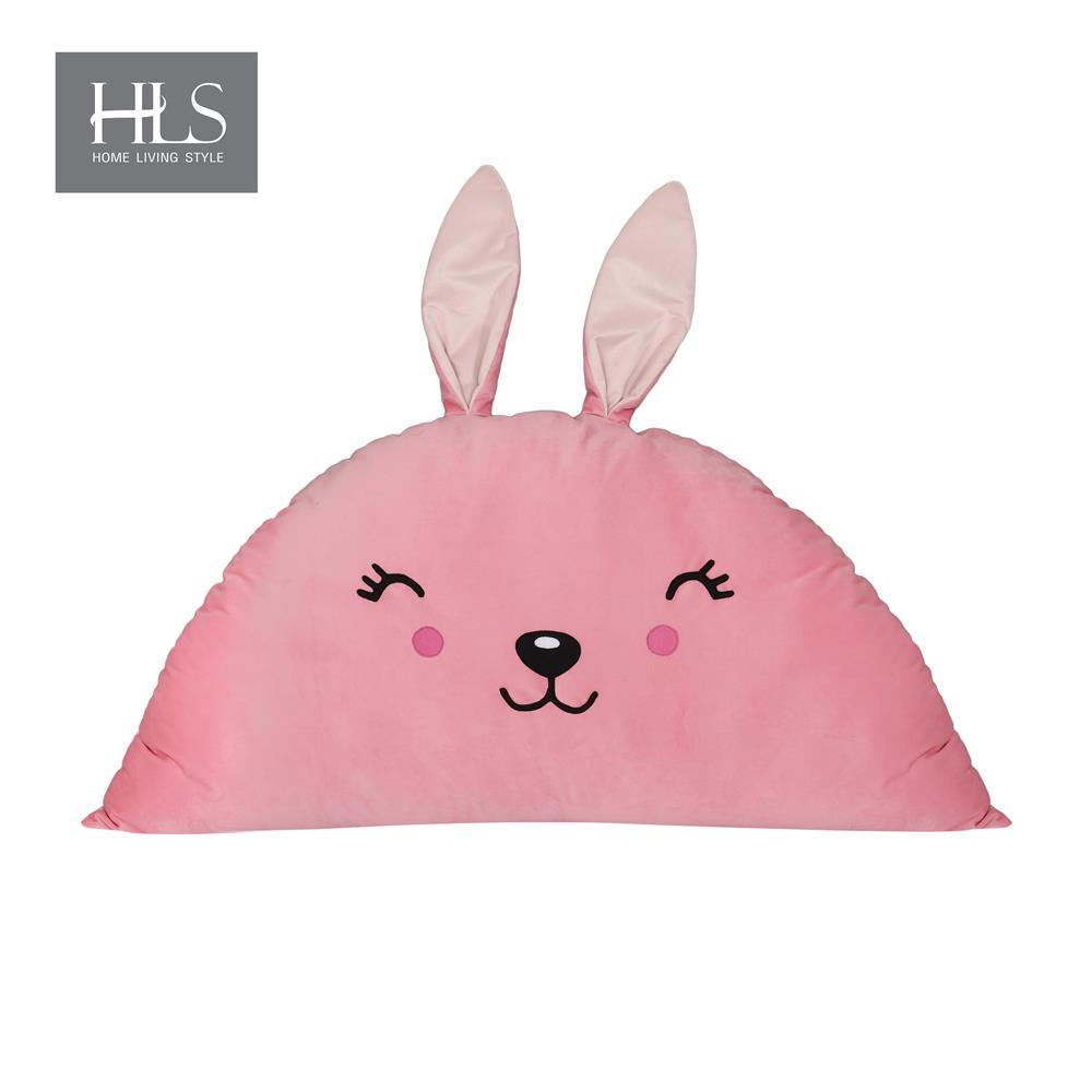 PILLOW HOME LIVING STYLE RABBIT 100X50CM PINK