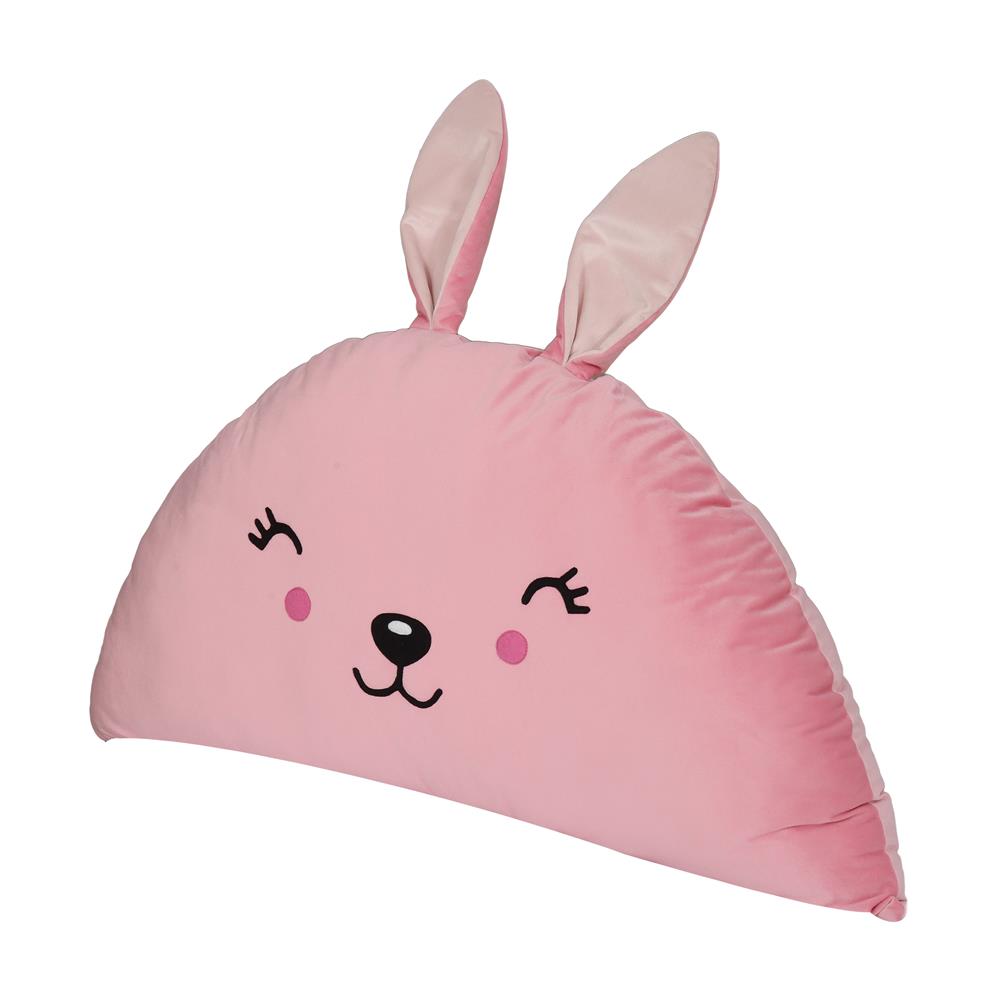 PILLOW HOME LIVING STYLE RABBIT 100X50CM PINK
