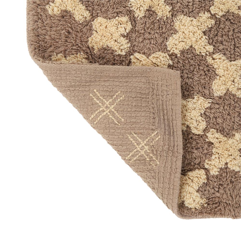 RUG HOME LIVING STYLE SS-PINE 45X70CM BROWN
