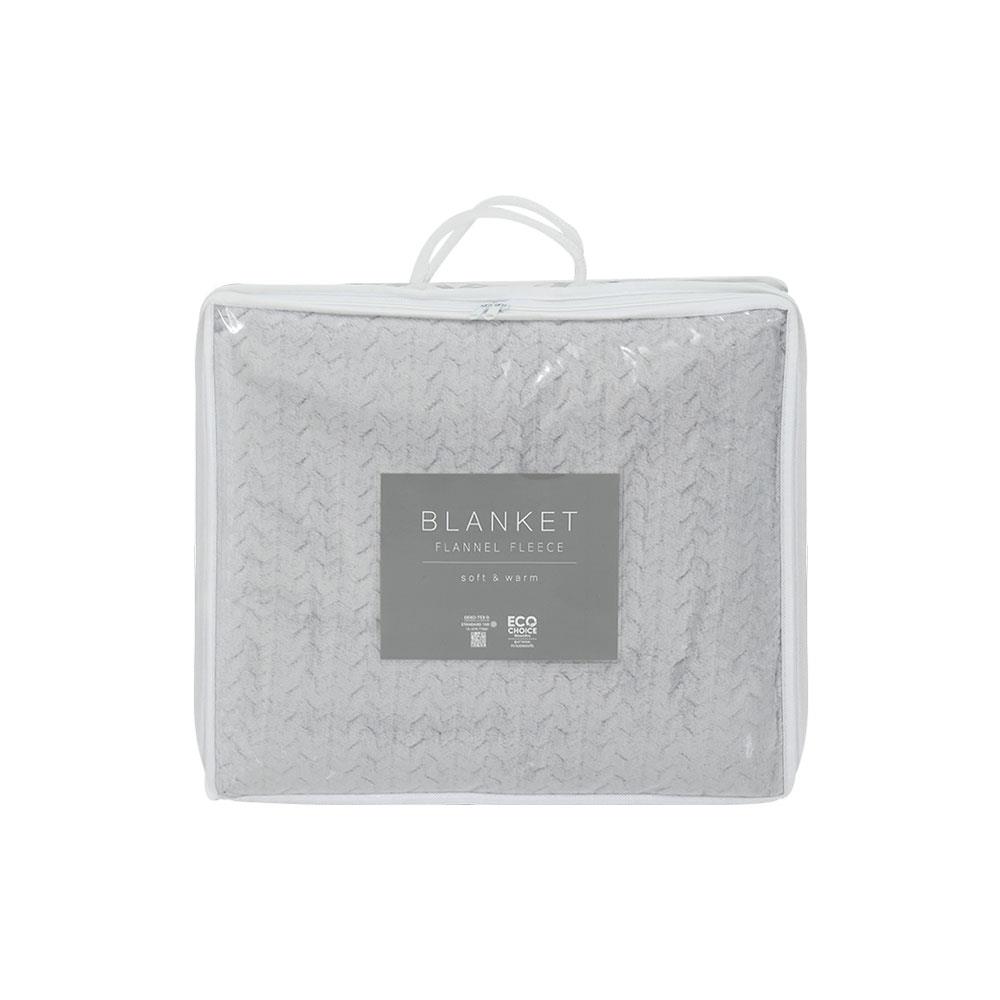 BLANKET HOME LIVING STYLE MORPHIE 60X80" GRAY