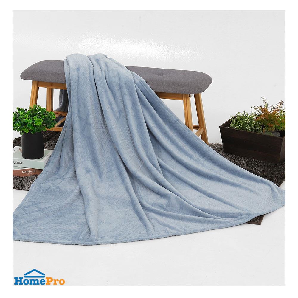 BLANKET HOME LIVING STYLE JAIPUR 60X80" BLUE