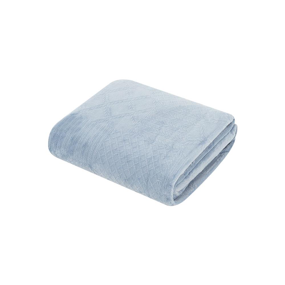 BLANKET HOME LIVING STYLE JAIPUR 60X80" BLUE