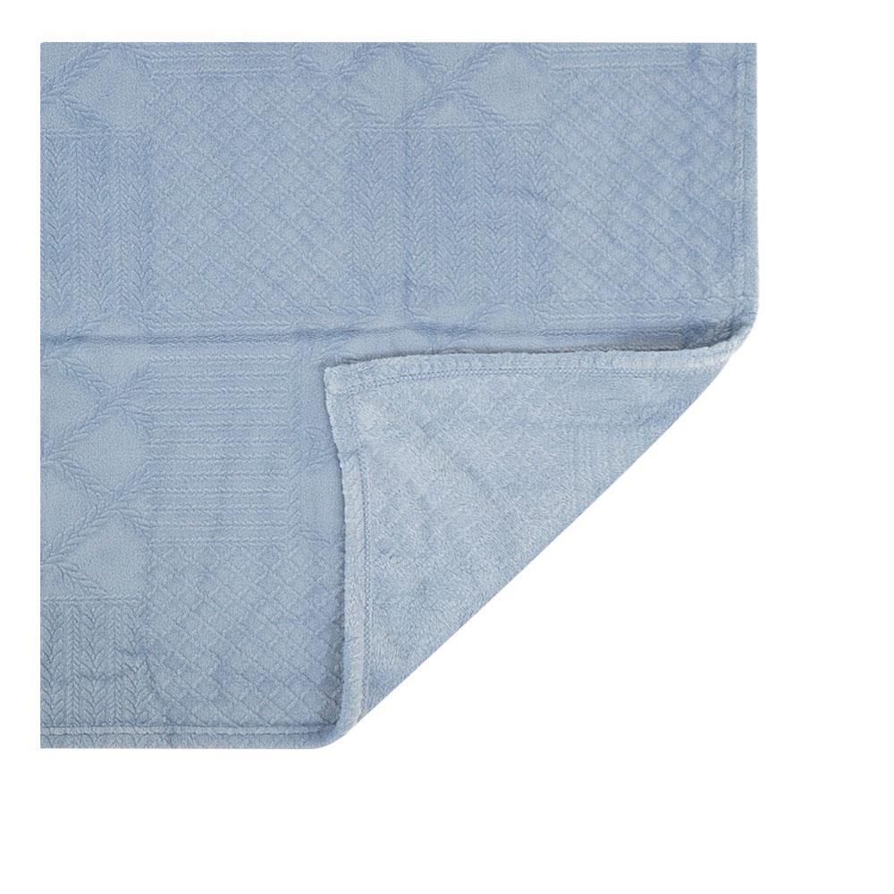 BLANKET HOME LIVING STYLE JAIPUR 60X80" BLUE