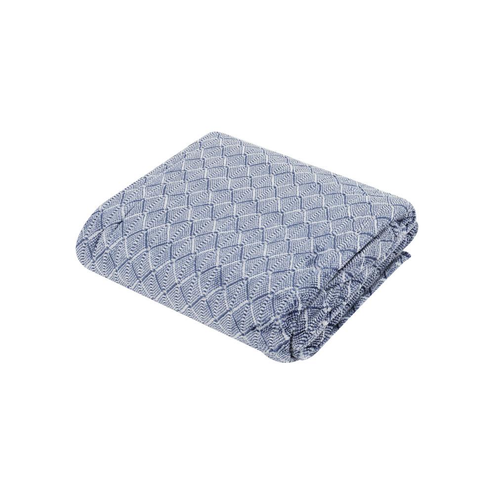 BLANKET HOME LIVING STYLE AMORA 60X80" NAVY
