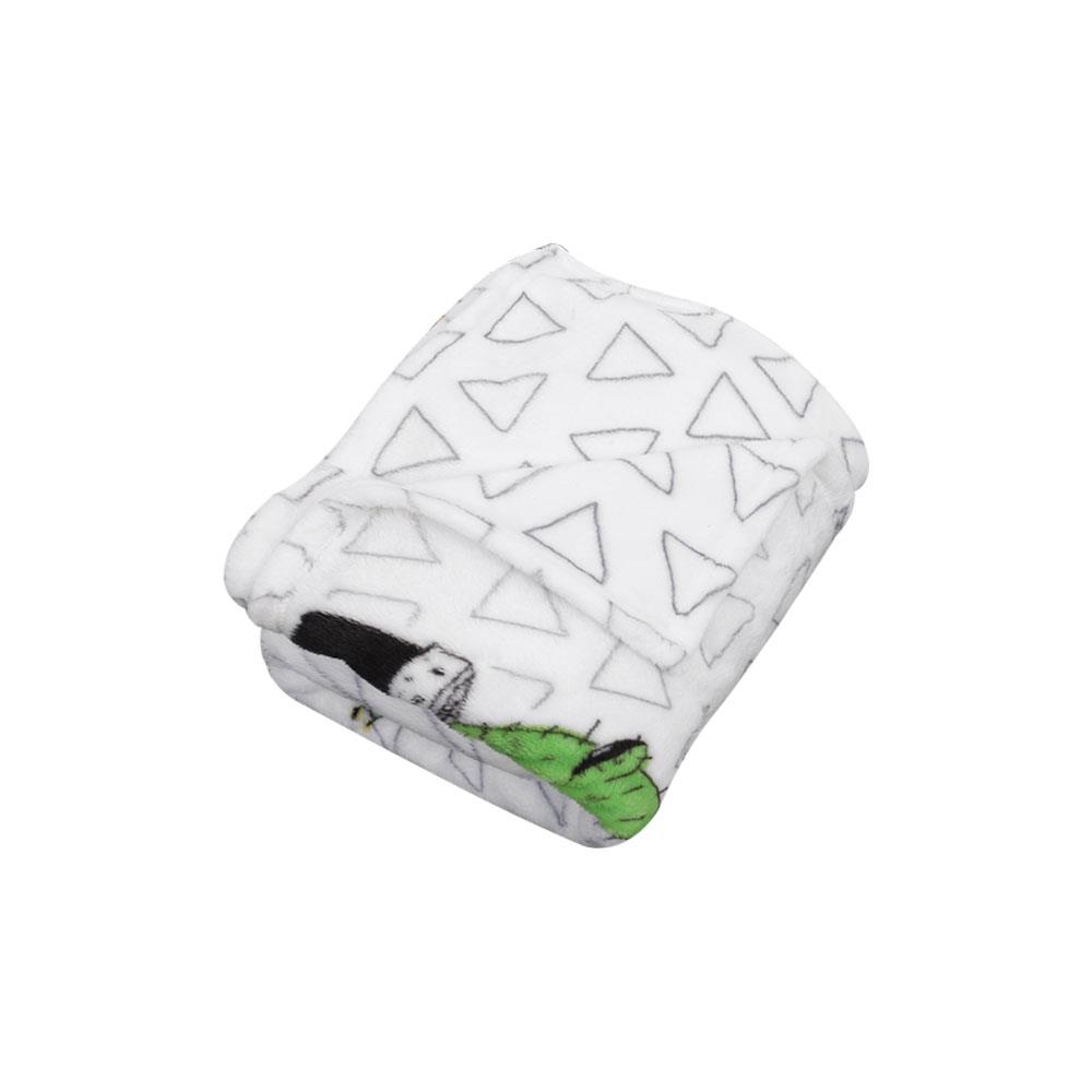 BLANKET HOME LIVING PLANTA 50X60" WHITE