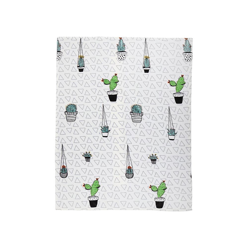 BLANKET HOME LIVING PLANTA 50X60" WHITE