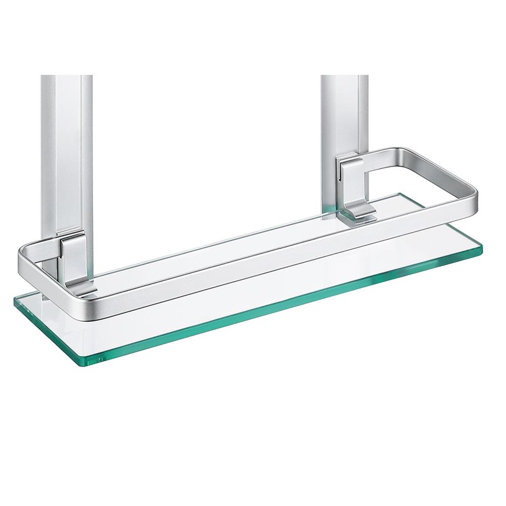 2-TIER WALL-MOUNTED GLASS SHELF MOYA A4126B