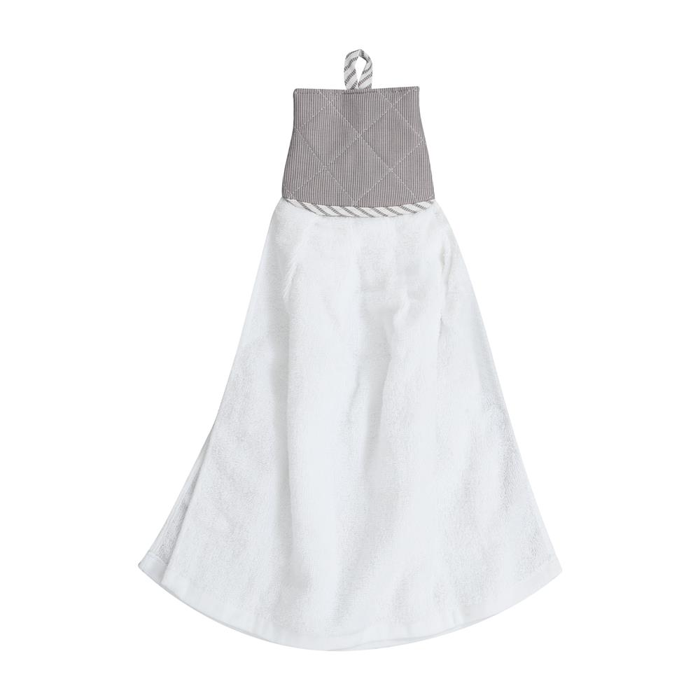 HAND TOWEL KECH BASIC GRID GRAY