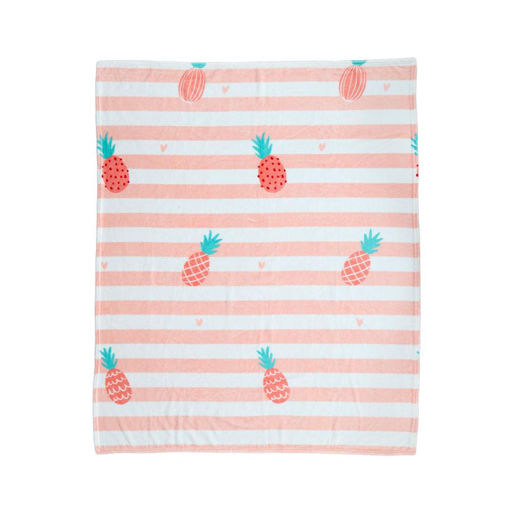 BLANKET HOME LIVING DEWY PEACH 50X60" PINK