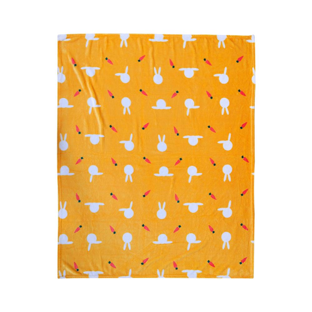 BLANKET HOME LIVING MERRY YELLOW 50X60" YELLOW