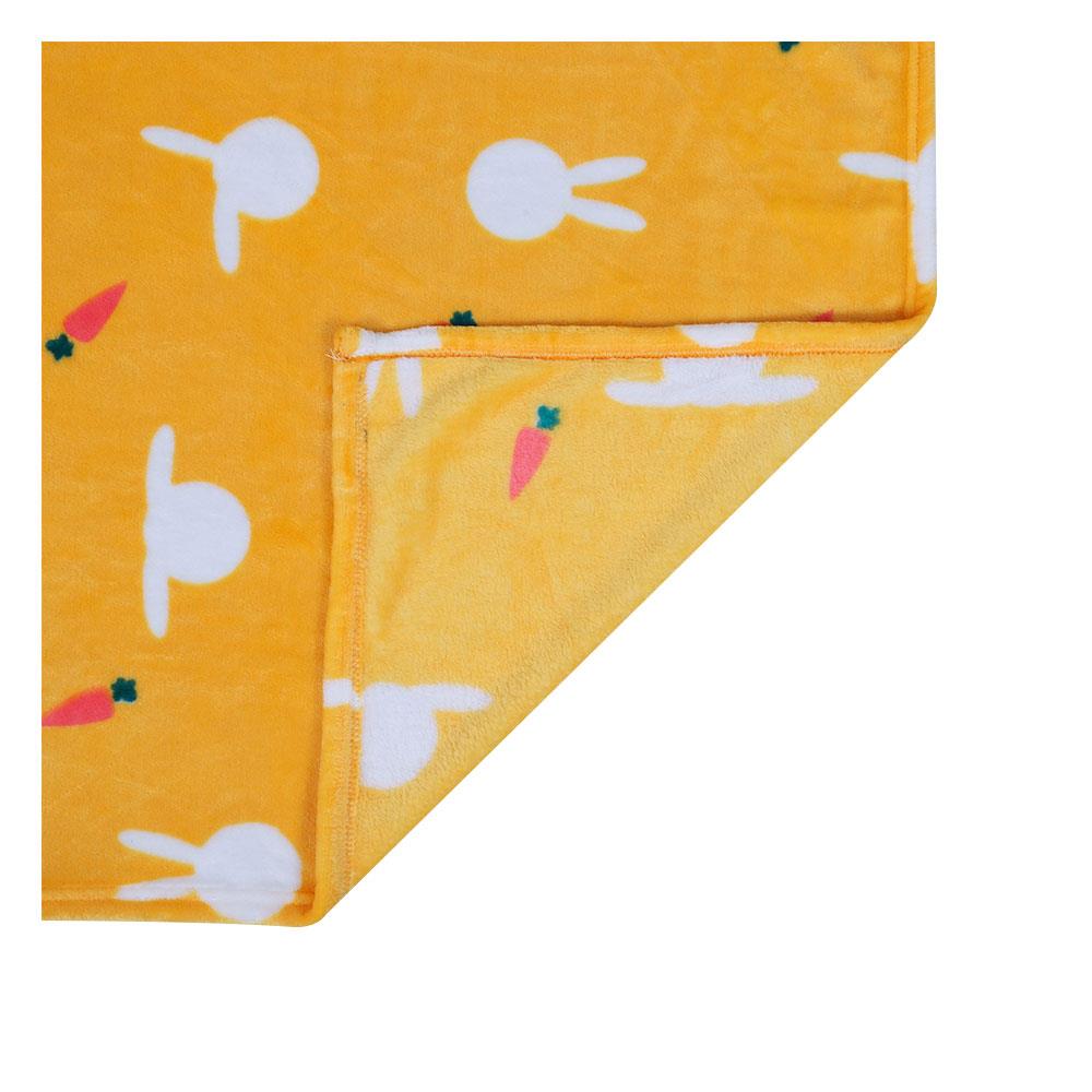 BLANKET HOME LIVING MERRY YELLOW 50X60" YELLOW