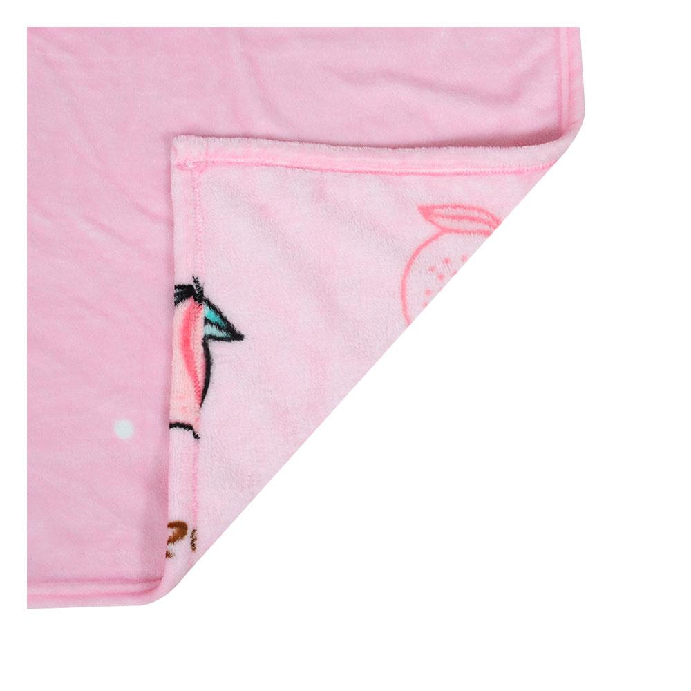 BLANKET HOME LIVING PEACHI PINK 50X60" PINK