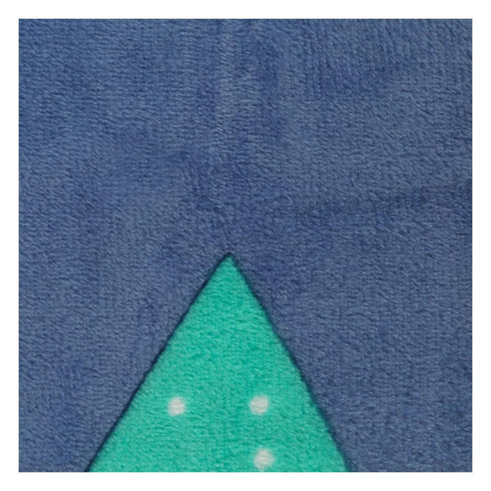 BLANKET HOME LIVING FORESTA NAVY 50X60" DARK BLUE