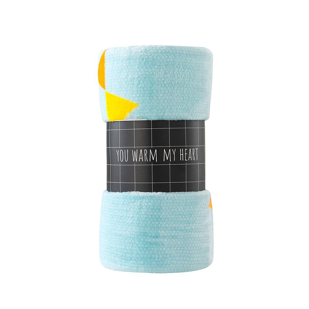 BLANKET HOME LIVING AUSTIN SKY BLUE 50X60" LIGHT BLUE