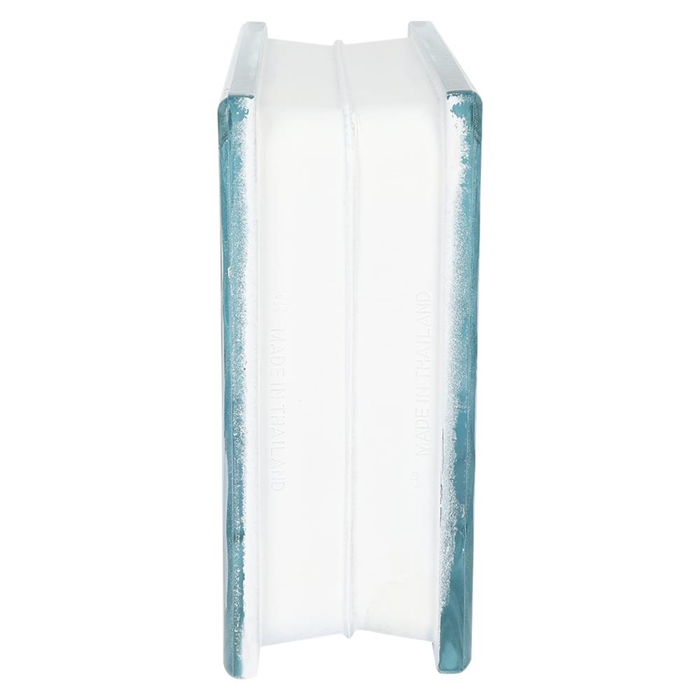GLASS BLOCK CHANGKAEW 19X19X8CM NEXT WHITE