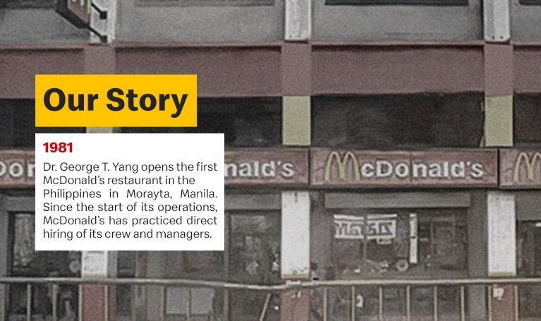Our Story Mcdonald S Philippines