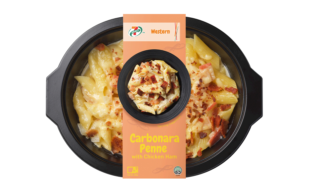 7Eleven Singapore 7Select Carbonara Penne with Chicken Ham