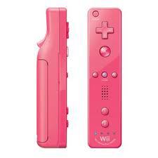 Wii remote w/ motion plus (pink)