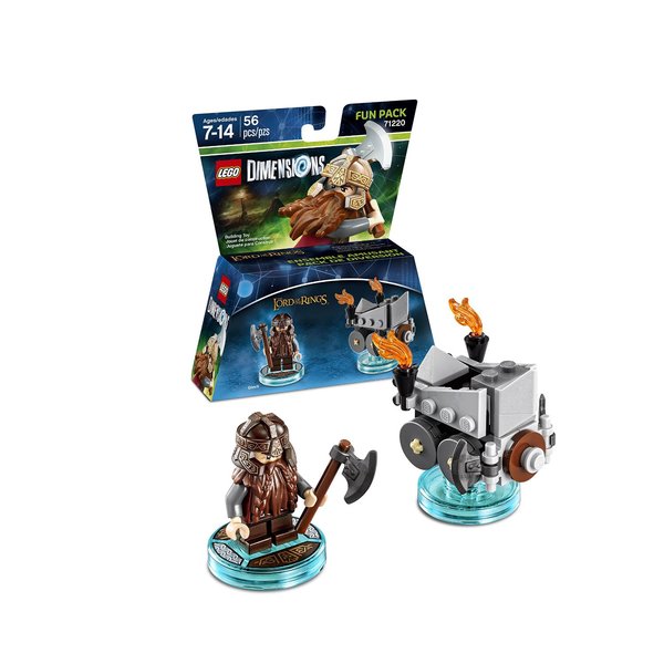 Qisahn For all your gaming needs LEGO Dimensions Lord Of The Rings Gimli Fun Pack 71220