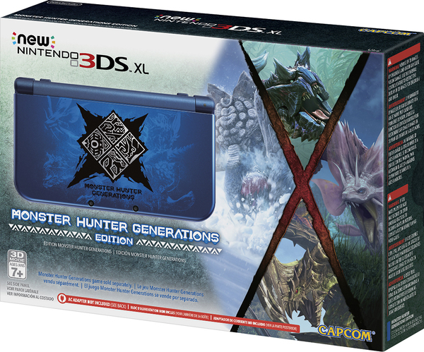 new 3ds xl monster hunter generations