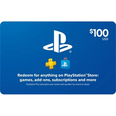 Playstation Network Card (USD100)