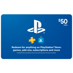 Playstation Network Card (USD50)
