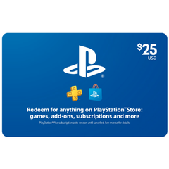 Playstation Network Card (USD25)