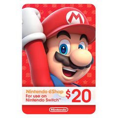 Nintendo eShop Prepaid Card (USD20)