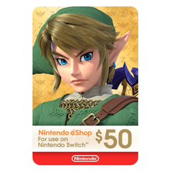 Nintendo eShop Prepaid Card (USD50)