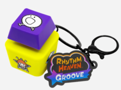 Rhythm Heaven Groove PO Bonus: Keycap Keychain