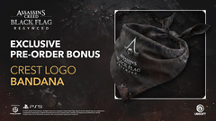 Assassin's Creed Black Flag Resynced - Crest Logo Bandana