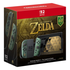 Nintendo Switch 2 The Legend of Zelda 40th Anniversary Edition Console