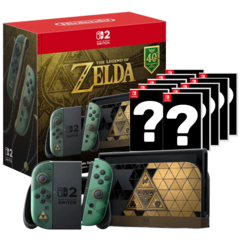 Nintendo Switch 2 The Legend of Zelda 40th Anniversary Edition Console