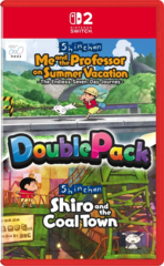 Crayon Shin-chan: "Me and the Professor on Summer Vacation" & "Shiro and the Coal Town" 2-in-1 Set
