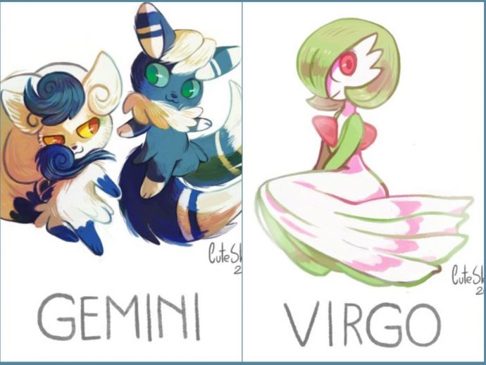 Artist Imagines Pokemons As Zodiac Signs And The Result Is Amazing