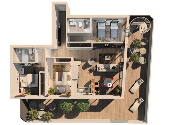 2 bedroom apartment For Sale in Torrevieja - photograph 6