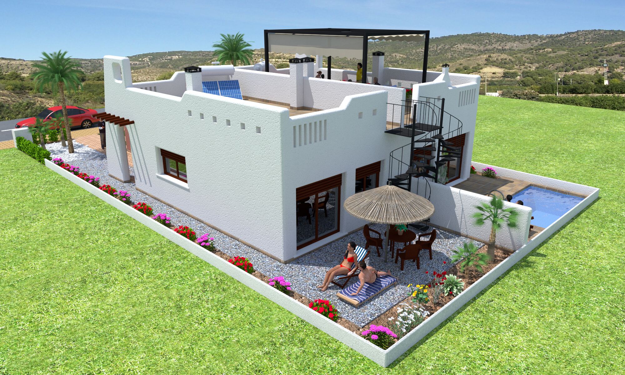 2 bedroom villa For Sale in Los Alcazares - Main Image