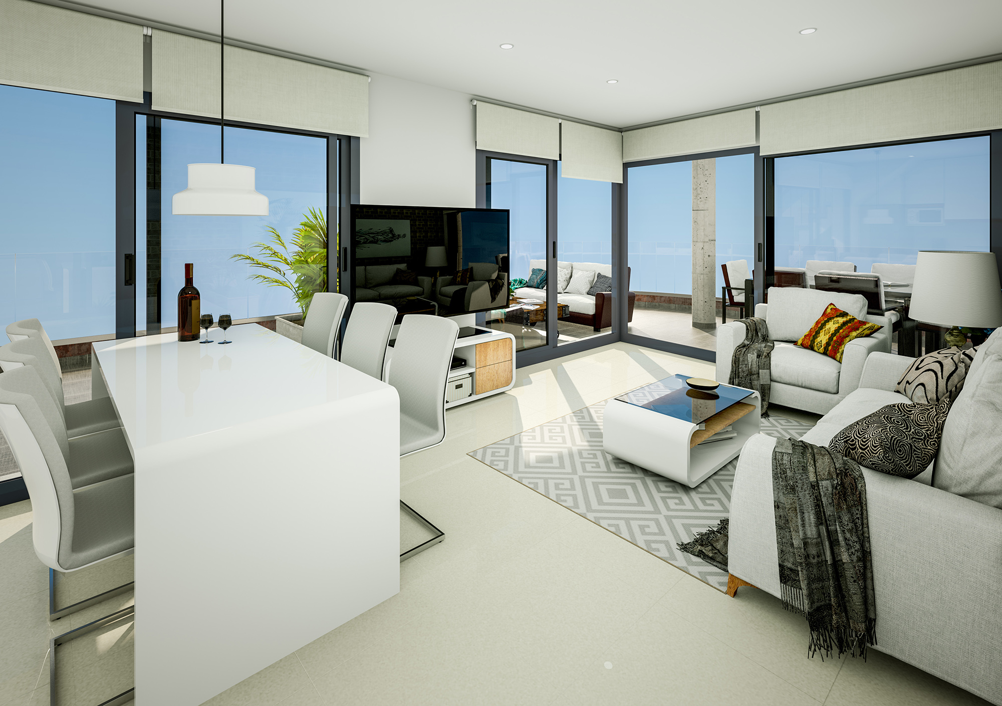 2 bedroom penthouse For Sale in Torrevieja - Main Image