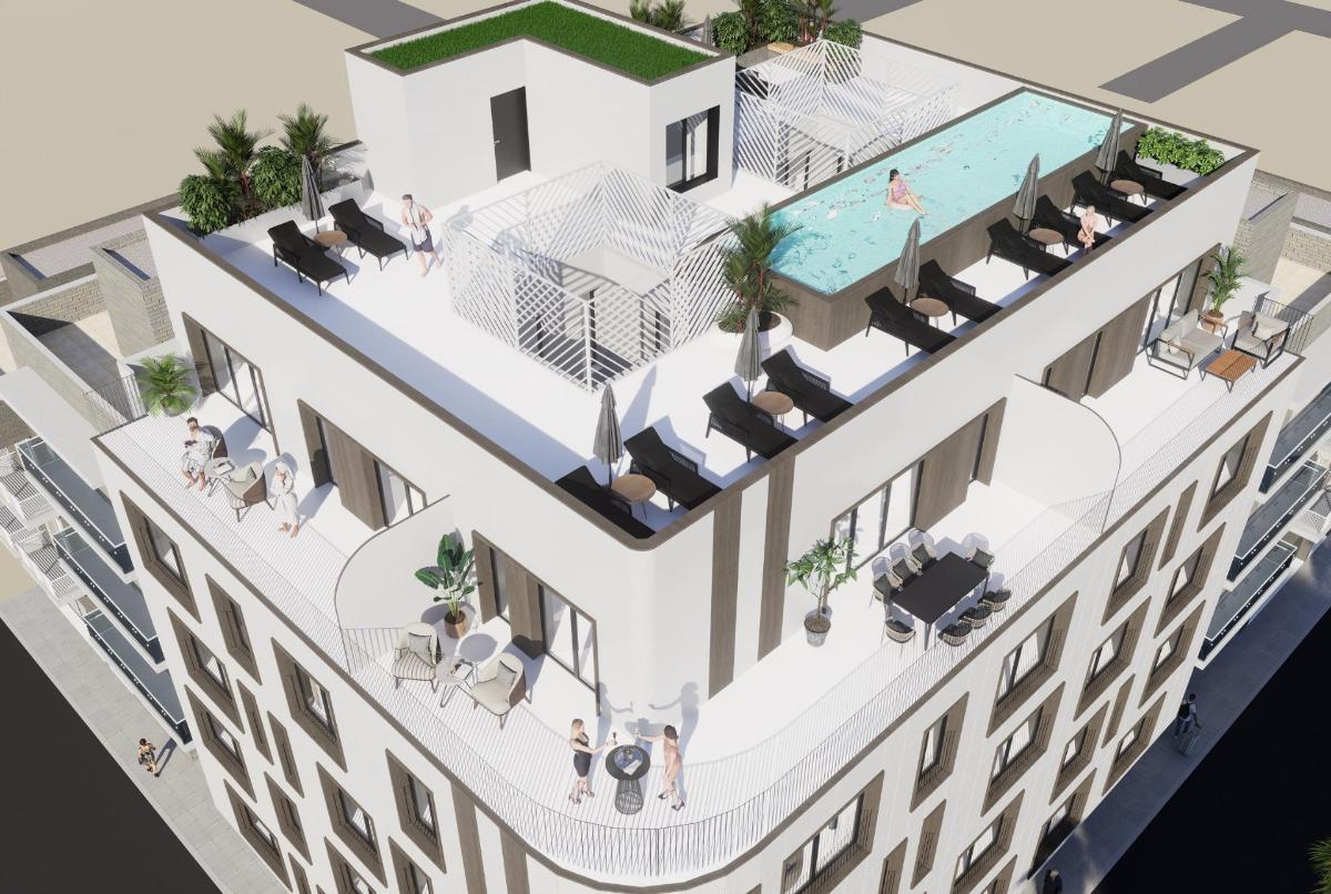 2 Bedrooms Penthouse for sale in Torrevieja